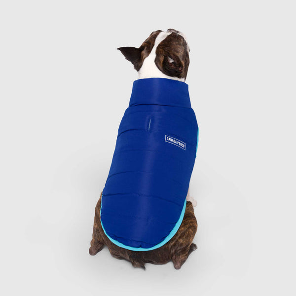 Reversible Puffer Dog Vest Canada Pooch