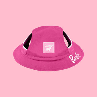 Barbie Bel Air Bucket Hat in Dark Pink, Canada Pooch, Dog Hat|| color::dark-pink|| size::na