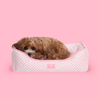 Barbie Nester Bed in Checker, Canada Pooch Dog Bed