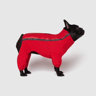 Snowsuit in Red, Canada Pooch Dog Snowsuit