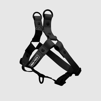 Waterproof Harness in Black, Canada Pooch, Dog Leash || color::black|| size::na