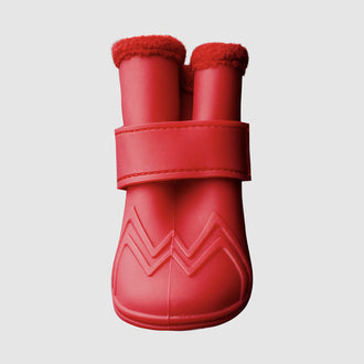 Wellies Lined Dog Boots in Red, Canada Pooch, Dog Boot || color::red || size::na