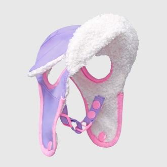 Cool Factor Aviator Hat in Lavender, Canada Pooch, Dog Hat||color::lavender