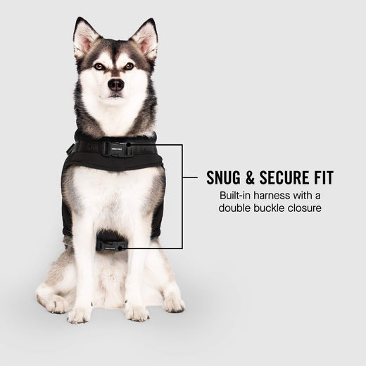 The Harness Puffer - Dog Jacket with Harness