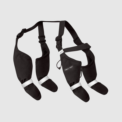 Suspender Boots in Black, Canada Pooch Dog Boots|| color::black|| size::na||