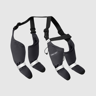 Suspender Boots in Reflective, Canada Pooch Dog Boots|| color::reflective || size::na