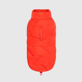 Waterproof Sport Puffer in Cayenne, Canada Pooch Dog Jacket|| color::cayenne