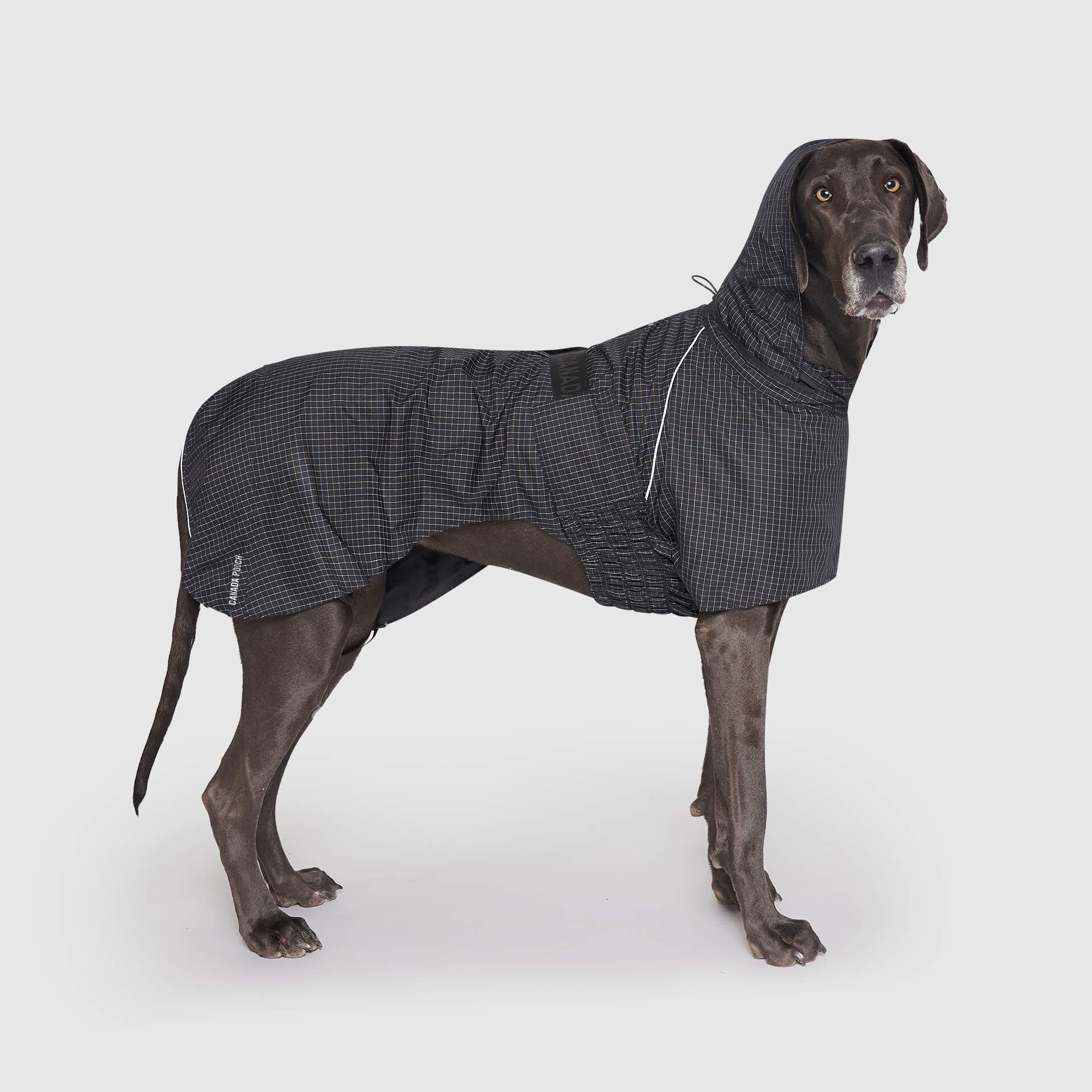 Complete Coverage Raincoat - Red Reflective - Canada Pooch - Dog Apparel & Accessories