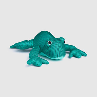 Chill Seeker Cooling Pals in Blue Dolphin, Canada Pooch, Dog Toy|| color::teal-frog|| size::na