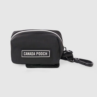 Poop Bag Dispenser in Black, Canada Pooch Dog Walking Essential|| color::black|| size::na