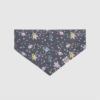 Follow Me Dog Reversible Bandana in Outer Space, Canada Pooch || color::outer-space|| size::na