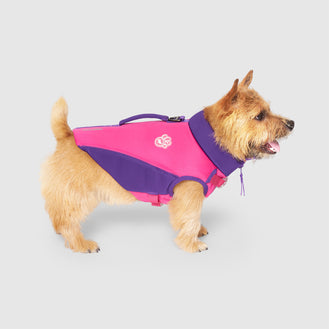 High Tide Life Jacket in Pink Purple, Canada Pooch Dog Life Jacket