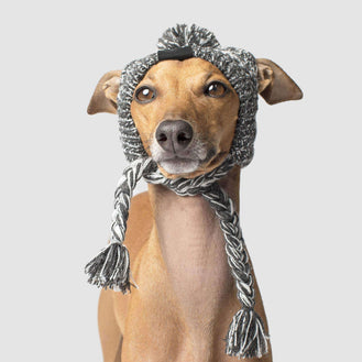 Dog Apparel Whippet Hat Greyhound Cap Warm Polar Fleece Solid Color Plush  With Ball Adjustable Drawcord Head Cover From Leginyi, $12.28