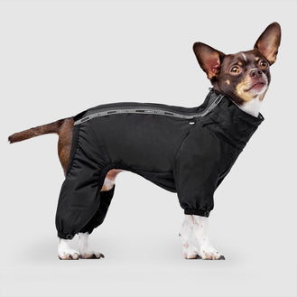 Snowsuit in Black, Canada Pooch Dog Snowsuit