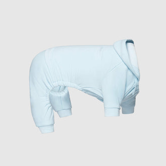 Soft Side Sweatsuit in blue, Canada Pooch, Dog Onesie|| color::blue|| size::na