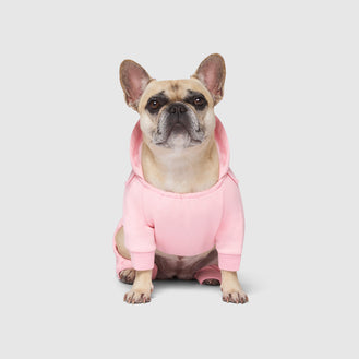 Soft Side Sweatsuit in Pink, Canada Pooch Dog Onesie