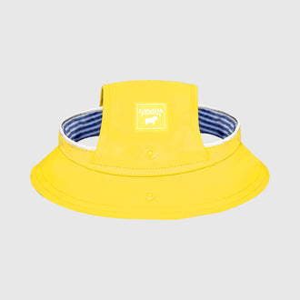 Torrential Tracker Rain Hat in Yellow, Canada Pooch, Dog Hat|| color::yellow|| size::na