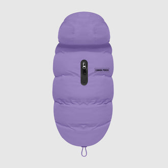 Waterproof Puffer in Black, Canada Pooch, Dog Jacket|| color::violet|| size::na